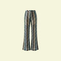 Azure Waves Knit Pants